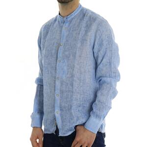CAMICIA COREANA CELESTE